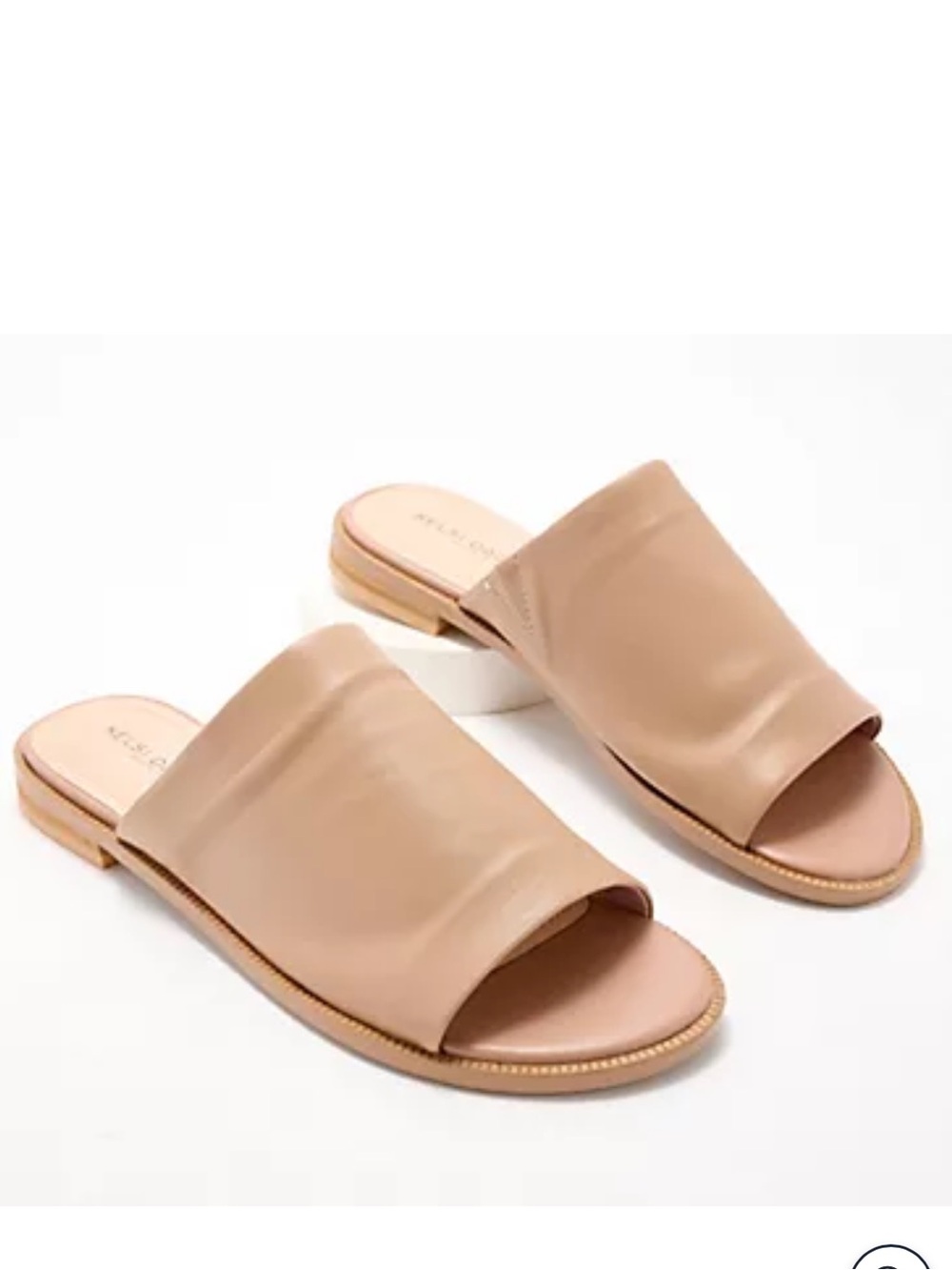 Kelsi Dagger Leather Slide Sandals -
Ruthie